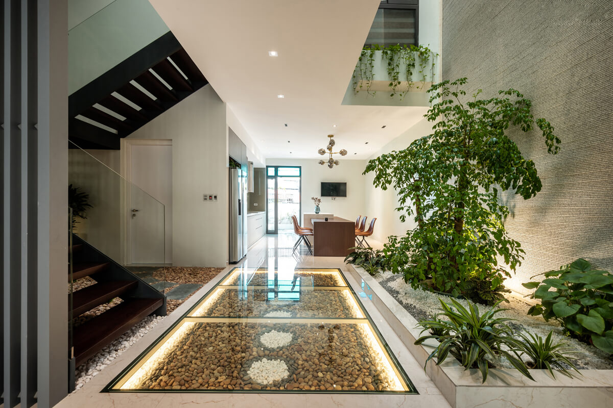 Tăng sức hấp dẫn thị giác cho nội thất với tấm lợp lấy sáng