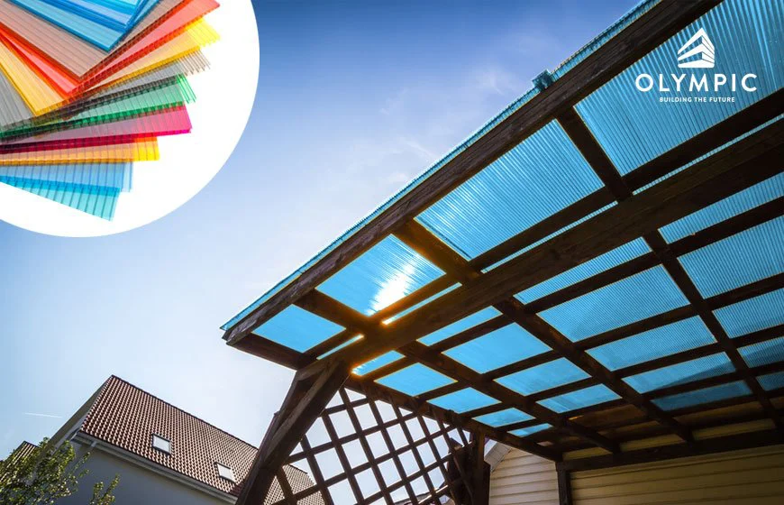 Tấm lợp lấy sáng ngăn chặn 100% tia cực tím từ ánh sáng mặt trời