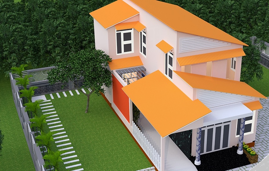 Sắc tôn cam mang đến cảm giác ấm áp, hạnh phúc