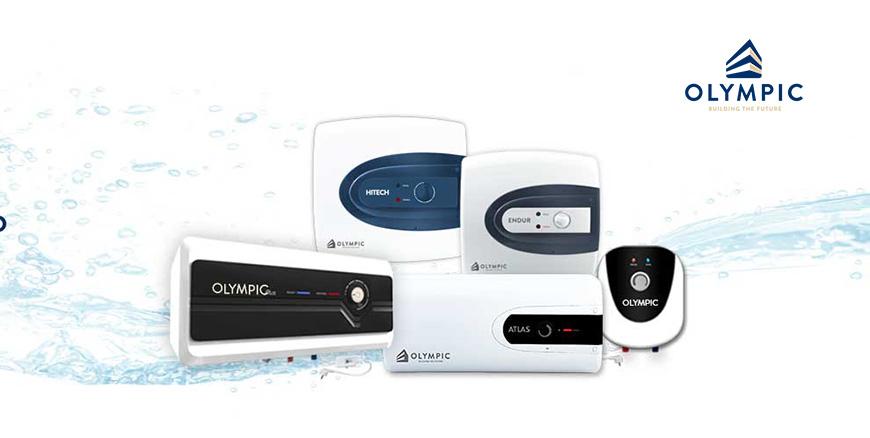 Bình nóng lạnh Olympic - đa dạng dung tích và kiểu dáng