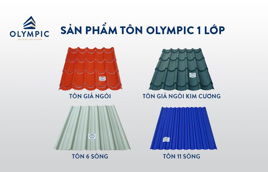 Tôn Olympic 1 lớp bền đẹp trước những tác động từ môi trường