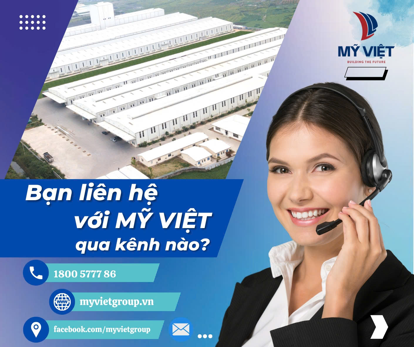 Liên hệ Tổng đài của Mỹ Việt để được tư vấn nhanh chóng và kịp thời