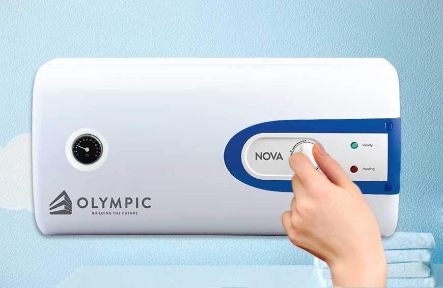 Điều chỉnh nhiệt độ phù hợp với bình nóng lạnh Olympic