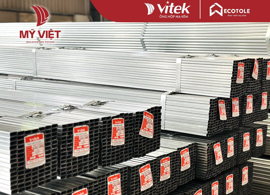 Thép hộp Vitek được đánh giá cao về chất lượng và tính bền bỉ