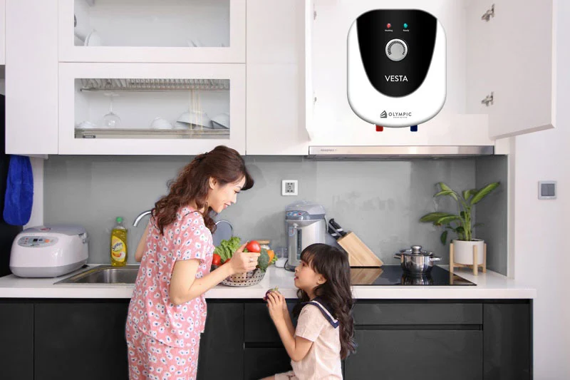 Bình nóng lạnh nhà bếp Olympic Vesta