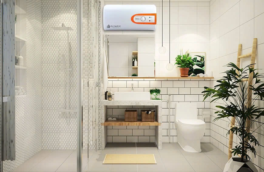 Ngoài việc xác định dung tích bình thì còn cần lưu ý đến vị trí lắp đặt và diện tích phòng tắm để chọn sản phẩm có kích thước phù hợp