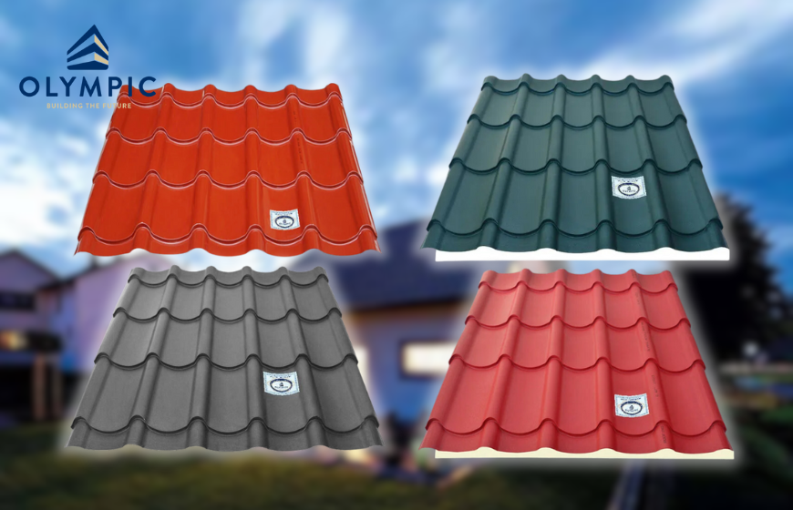 Tôn sóng ngói sở hữu đa dạng màu sắc và độ dày