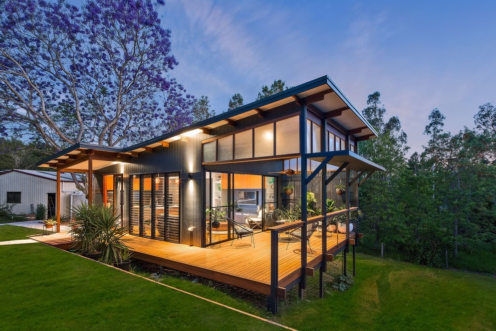 Mẫu nhà khung thép cấp 4