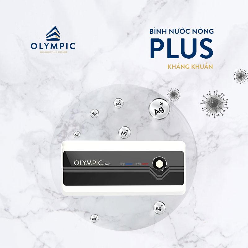 Bình nóng lạnh Olympic cao cấp Plus 30 lít