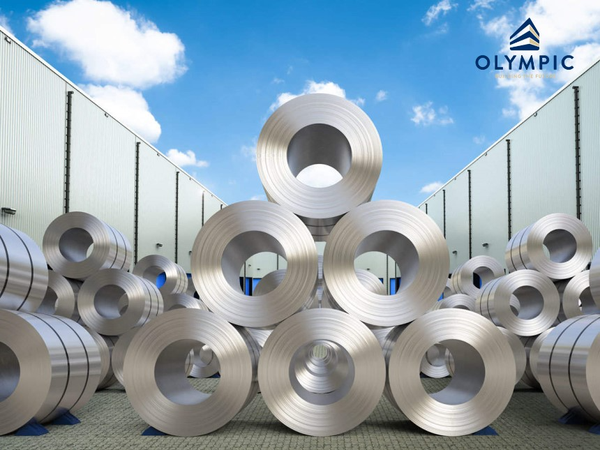 Thép mạ kẽm là nguyên liệu chính sản xuất ống thép mạ kẽm tại Nhà máy Mỹ Việt