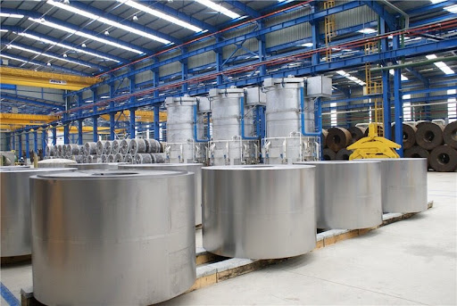 Thép cán nguội sau khi trải qua công đoạn mạ kẽm