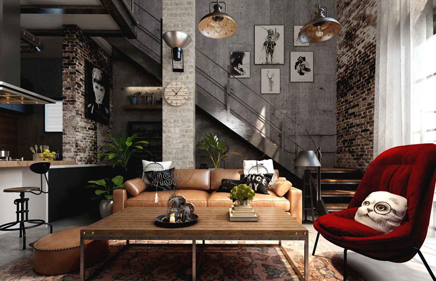 Thiên Yết thích sự độc lạ, bí ẩn khi thiết kế nội thất