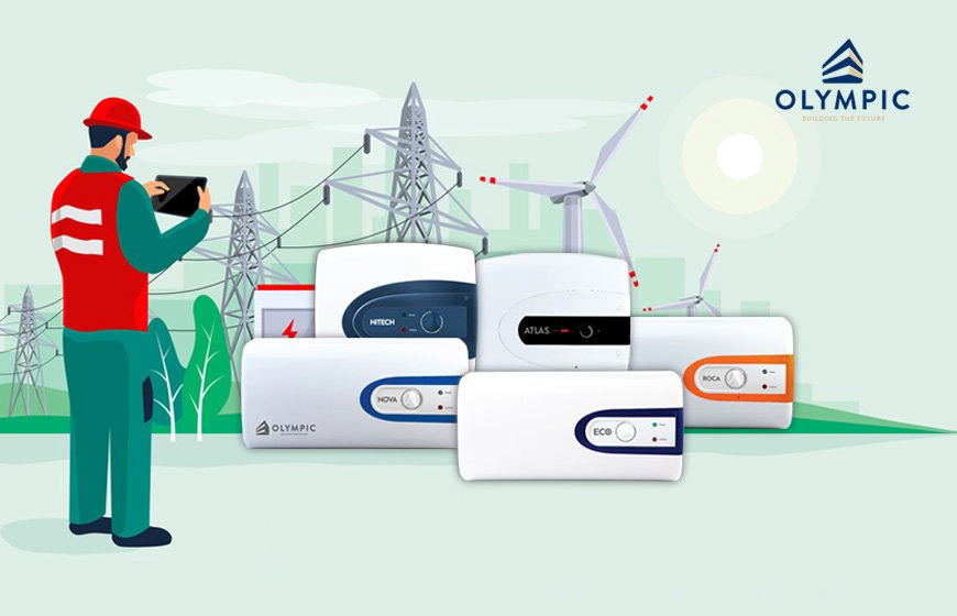 Thương hiệu bình Olympic không ngừng cải tiến và phát triển để đáp ứng nhu cầu nước nóng an toàn - bền bỉ từ thành thị đến nông thôn