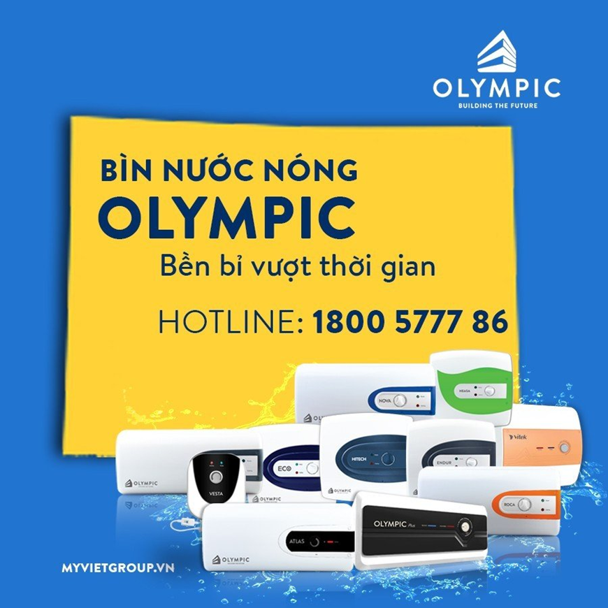 Chọn bình nóng lạnh Olympic - Chất lượng vượt trội, an tâm sử dụng!