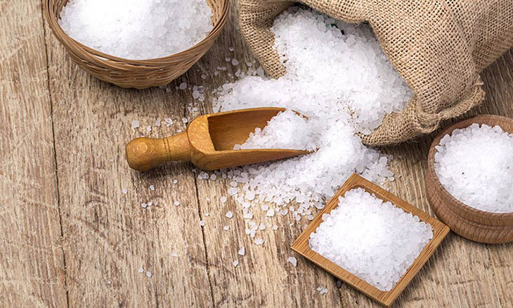 Muối chứa nhiều thành phần tốt cho da