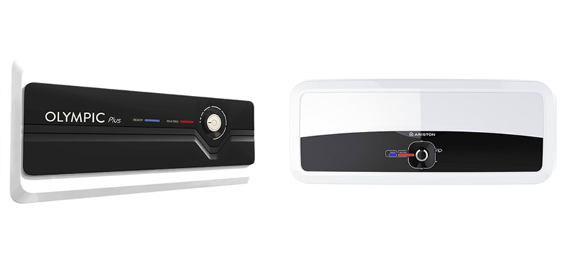 Bình nóng lạnh Olympic Plus và bình nóng lạnh Ariston