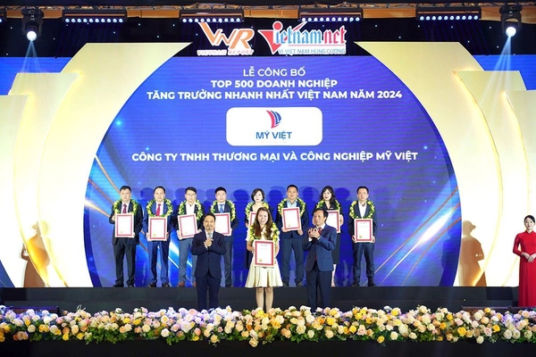 Mỹ Việt đã được xếp hạng 57 trong bảng xếp hạng FAST500 - top 500 doanh nghiệp tăng trưởng nhanh nhất Việt Nam năm 2024