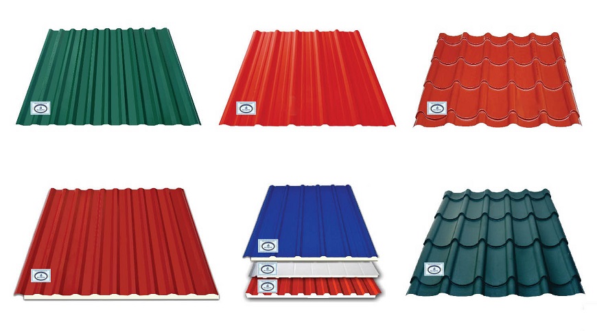 Tôn Olympic sở hữu bộ màu đa dạng và kiểu dáng cho gia chủ dễ dàng chọn lựa màu sắc theo phong thủy