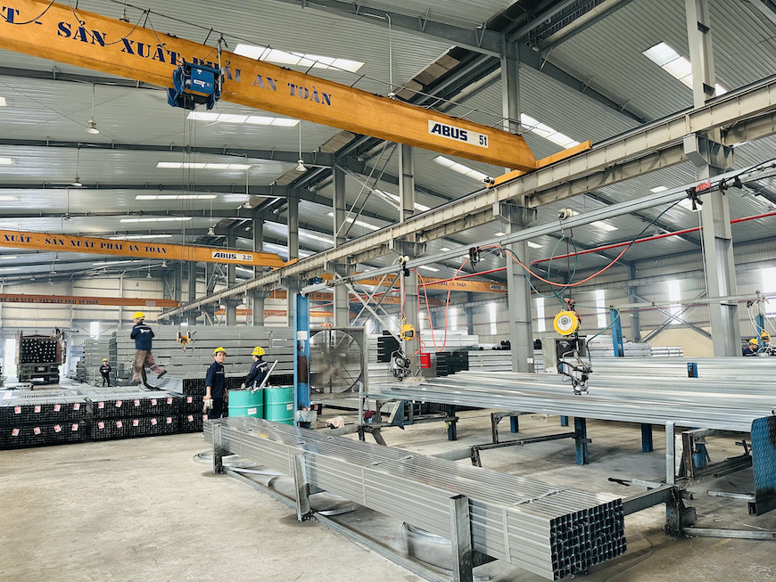 Dây chuyền sản xuất thép Vitek khép kín, hiện đại