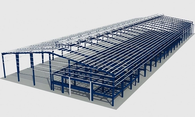 Thép hộp mạ kẽm được ứng dụng trong công trình công nghiệp