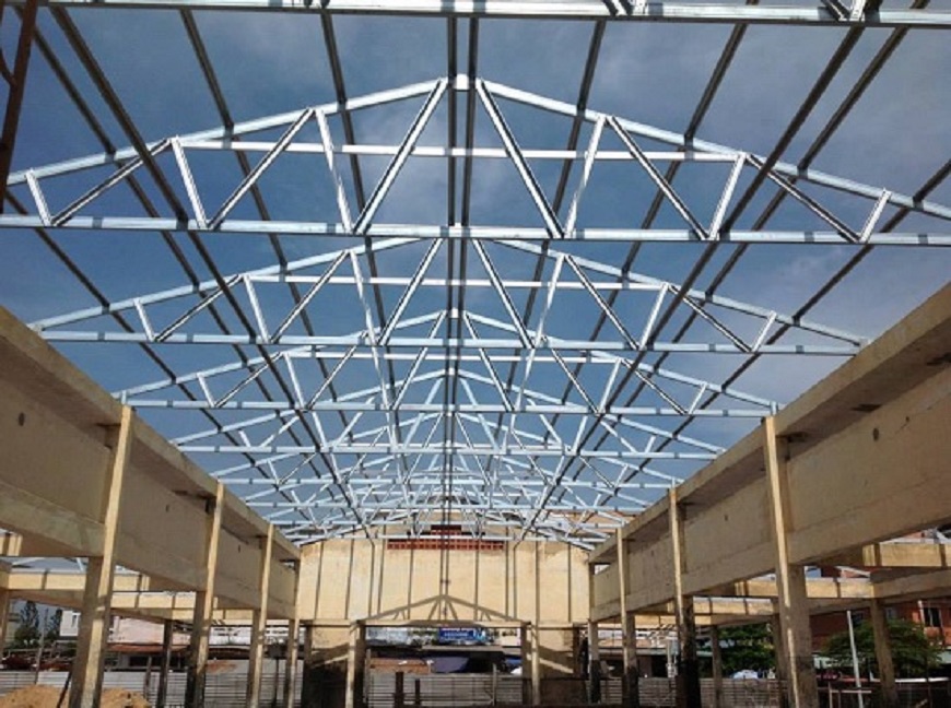 Thép hộp mạ kẽm chữ nhật Vitek 50x100 được ứng dụng trong công nghiệp