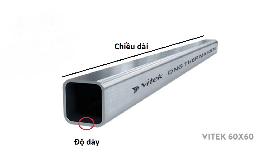 Độ dày và chiều dài của thép ảnh hưởng lớn tới trọng lượng