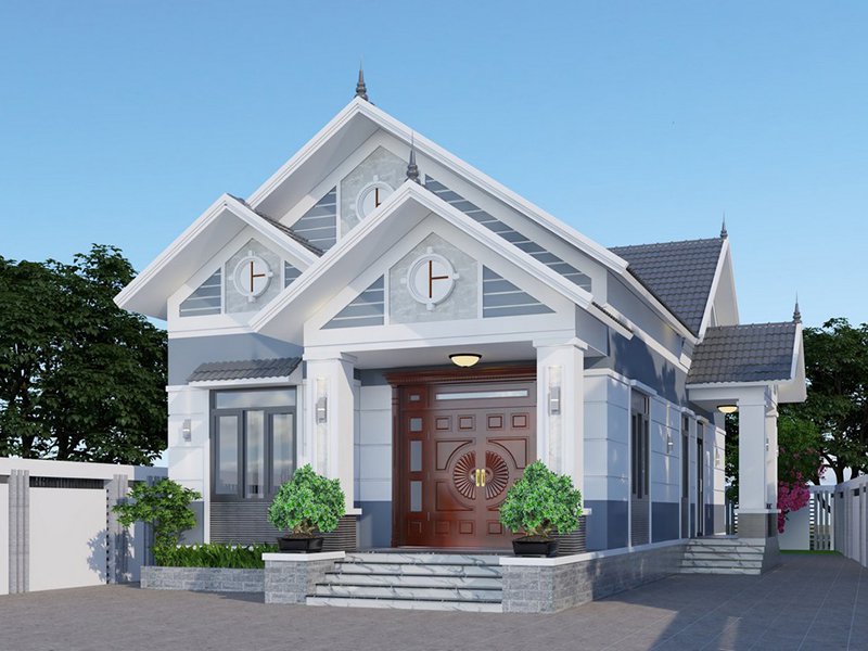 Thiết kế mái nhà cấp 4
