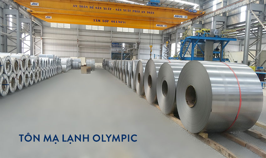 Nhà máy Mỹ Việt sản xuất thương hiệu tôn Olympic