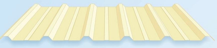 Rãnh sóng rõ ràng, vân sóng lớn