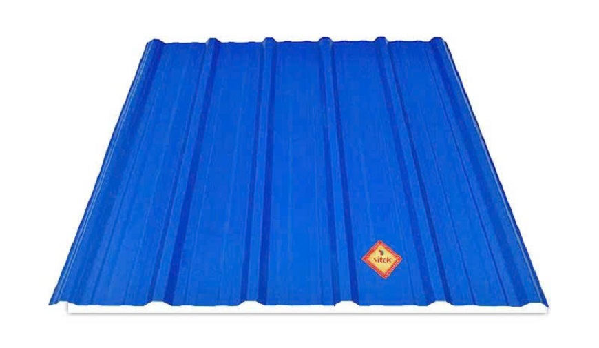 Tôn xốp 3 lớp Vitek với lớp PU cách nhiệt hiện đại, giữ nhà luôn mát mẻ và bền đẹp