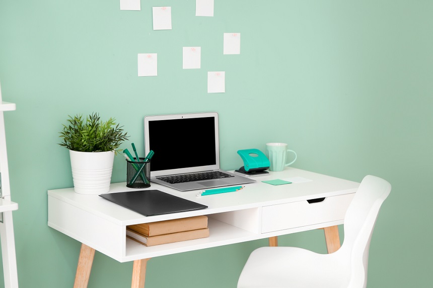 Khi sử dụng màu xanh ngọc cho không gian công trình sẽ tạo nên cảm giác thoải mái khi nhìn vào, đẩy lùi những căng thẳng mệt mỏi của một ngày dài làm việc và học tập