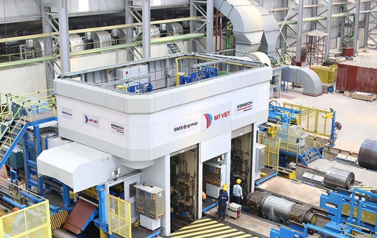 Tôn cách nhiệt sóng vuông Olympic được sản xuất trên dây chuyền hiện đại