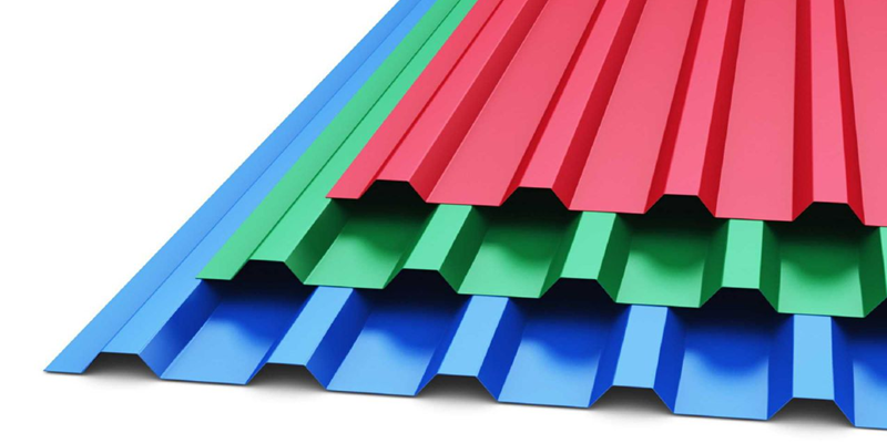 Tôn sóng vuông với nhiều mẫu mã và màu sắc đa dạng