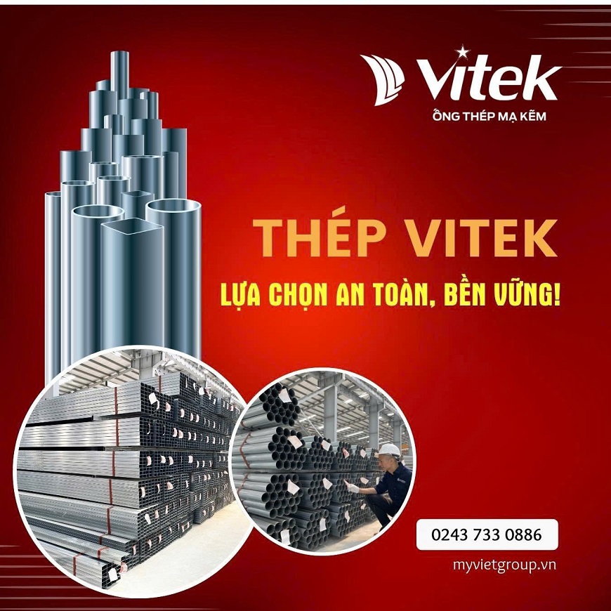 Thép Vitek - Tiêu chuẩn Hoa Kỳ, chất lượng bền bỉ