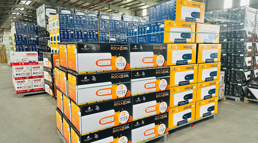 Bình nóng lạnh Olympic đạt chất lượng vượt trội nhờ được sản xuất trên dây chuyền công nghệ Châu Âu khép kín và được kiểm định đầu ra nghiêm ngặt