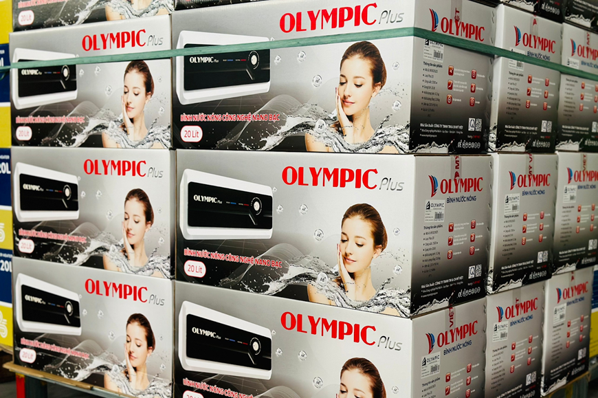 Bình nóng lạnh Olympic Plus được trang bị bình chứa tráng men Nano bạc có tác dụng “Diệt khuẩn”, tạo nguồn “Nước sạch” và “tốt cho sức khỏe” của người tiêu dùng