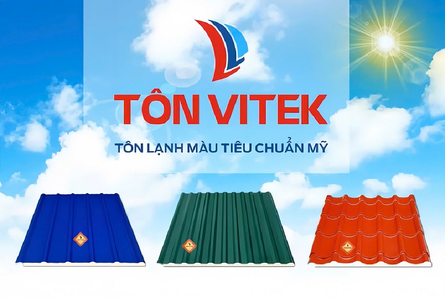 Tôn Vitek có mức giá cả hợp lý so với chất lượng mà người tiêu dùng nhận được