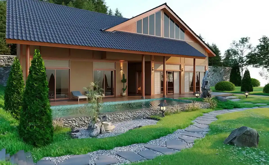 Tạo nên không gian xanh với vật liệu tự nhiên và bền vững