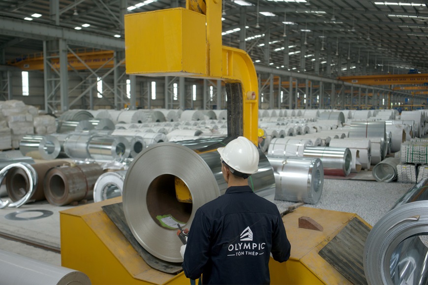 Dây chuyền mạ kẽm tại Nhà Máy Mỹ Việt