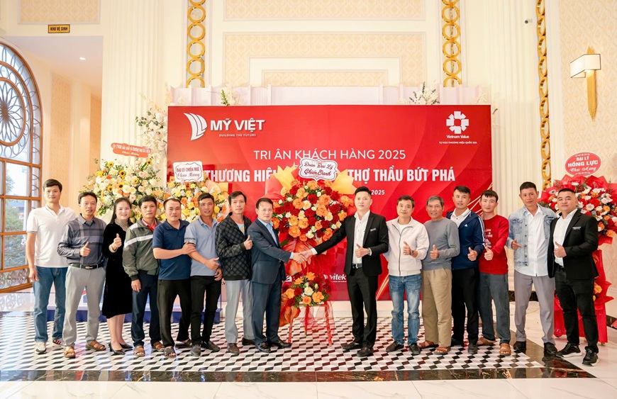 Mỹ Việt tri ân khách hàng và đối tác đã luôn đồng hành trên cả chặng đường