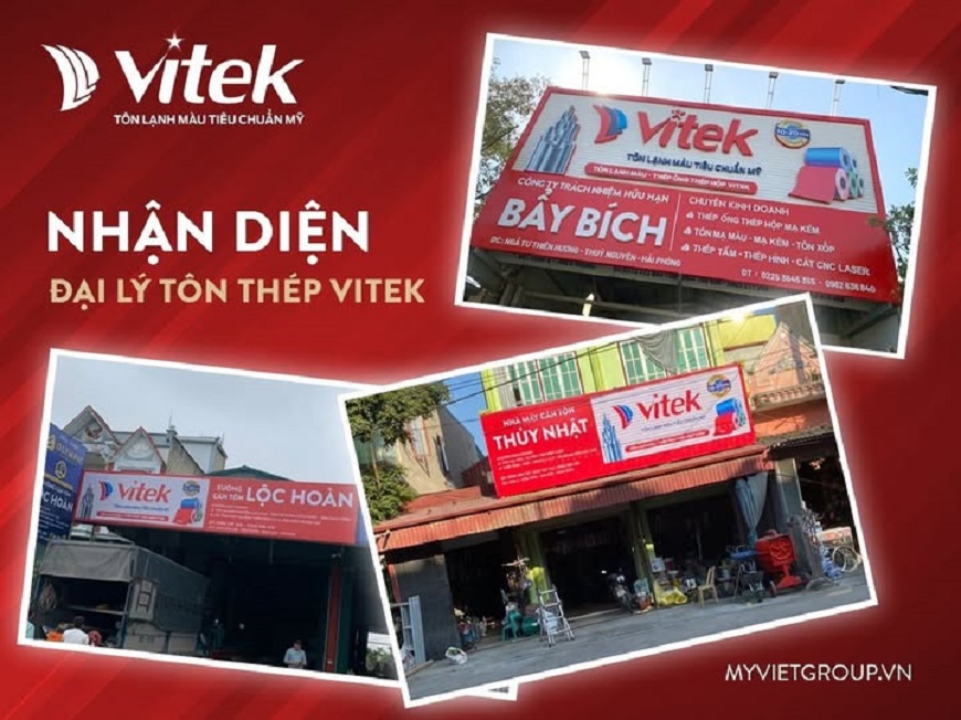 Mua tôn cuộn mạ màu Vitek chính hãng từ đại lý tôn thép Vitek