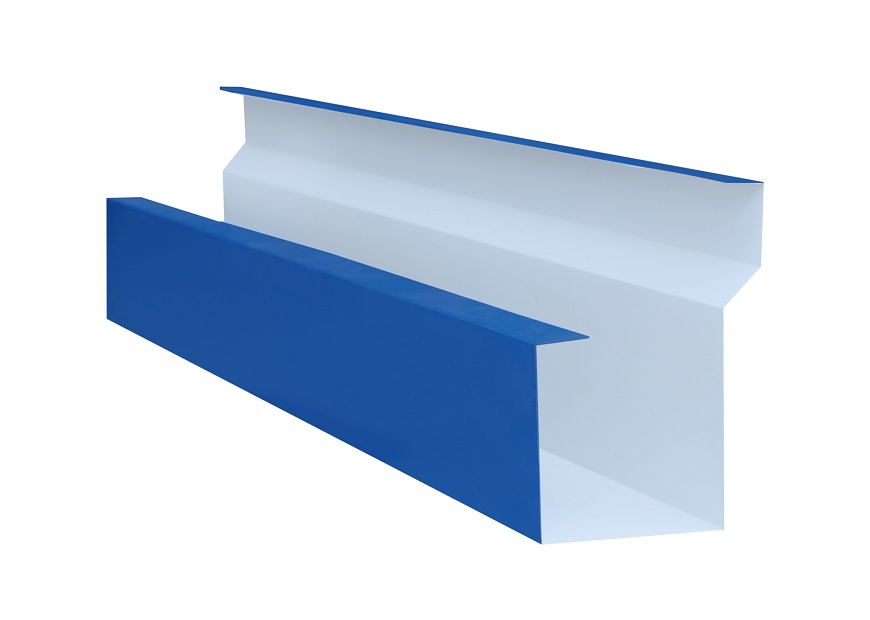 Các loại phụ kiện làm từ tôn mạ màu Vitek ví dụ như máng xối, úp nóc tôn,..