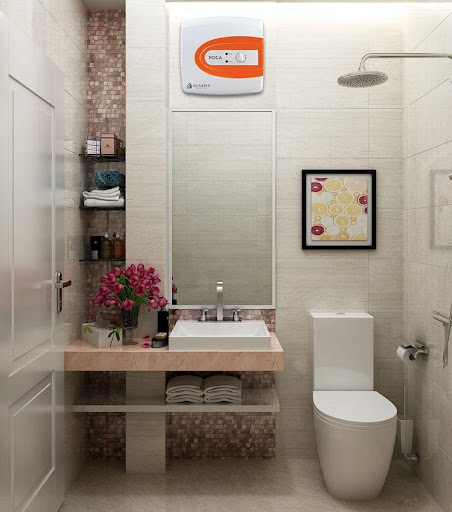 Bình nóng lạnh vuông có kích thước bao nhiêu?