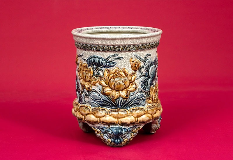 hoa tiet tren hoa van bang gom hoa sen