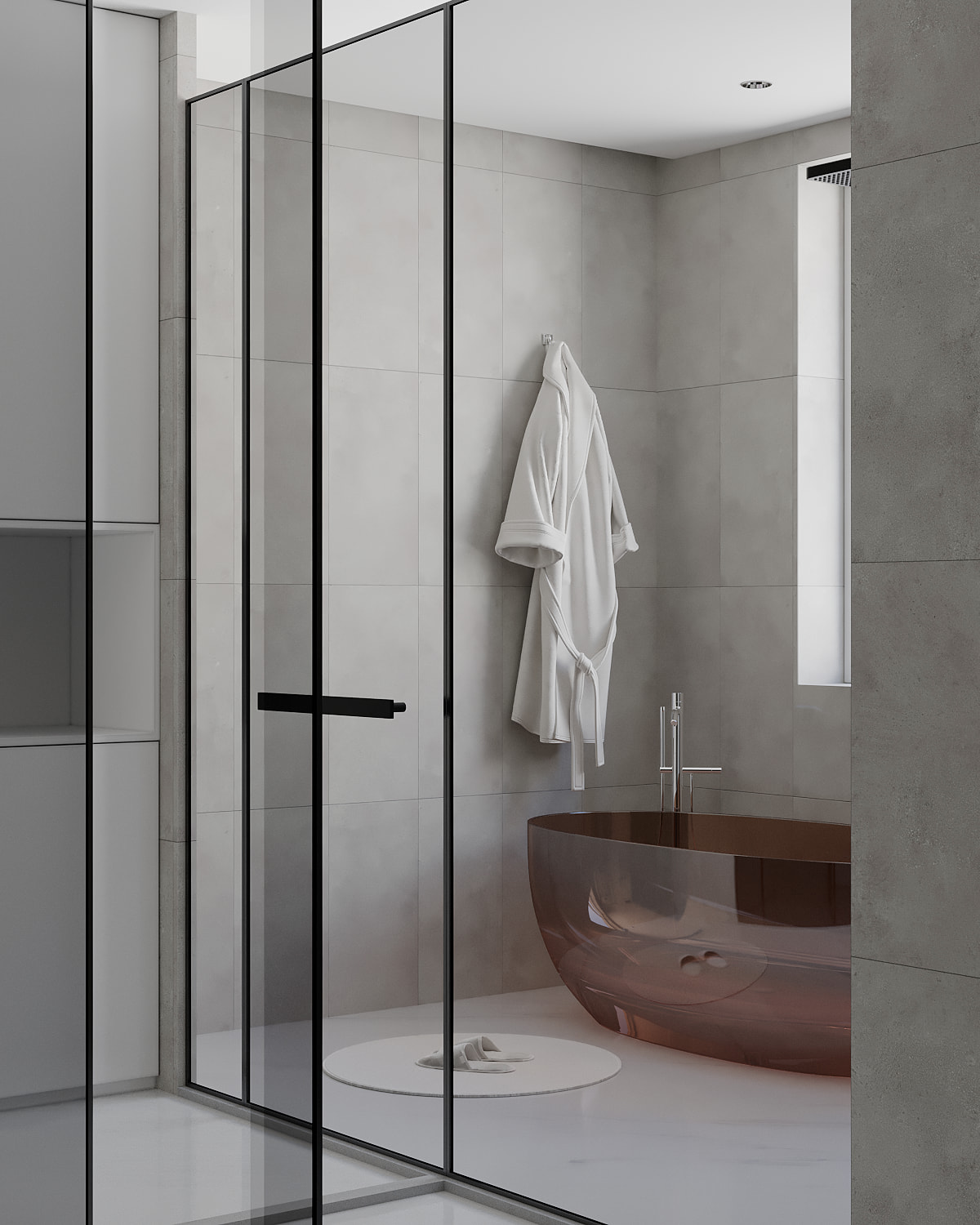 Gạch giả xi măng mờ 300x600 LUSOUL STONE GRIS