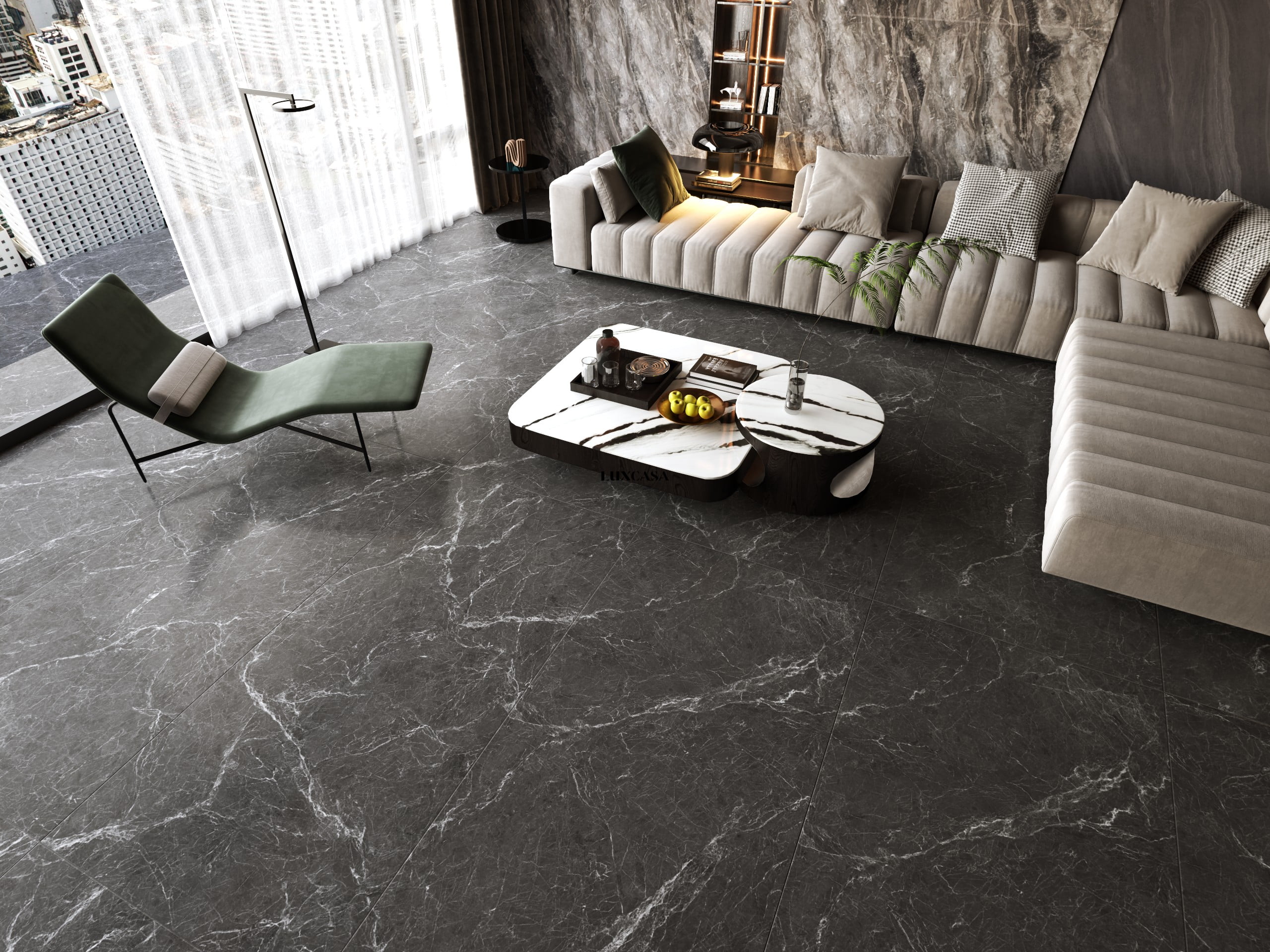 Gạch xám đậm 120x240cm 1224LUBJS2409L06