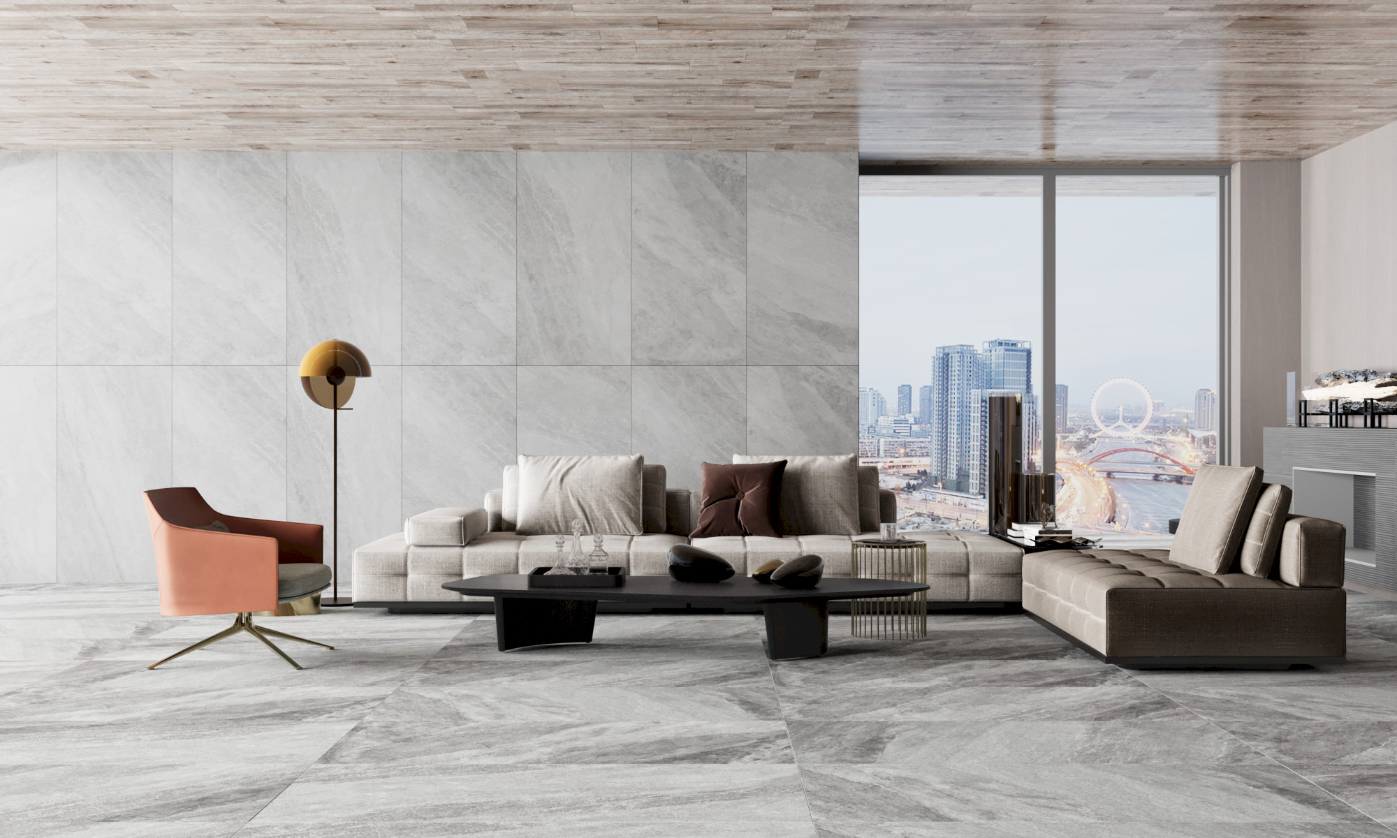 Gạch giả đá mờ 600x1200 LUPAX12621