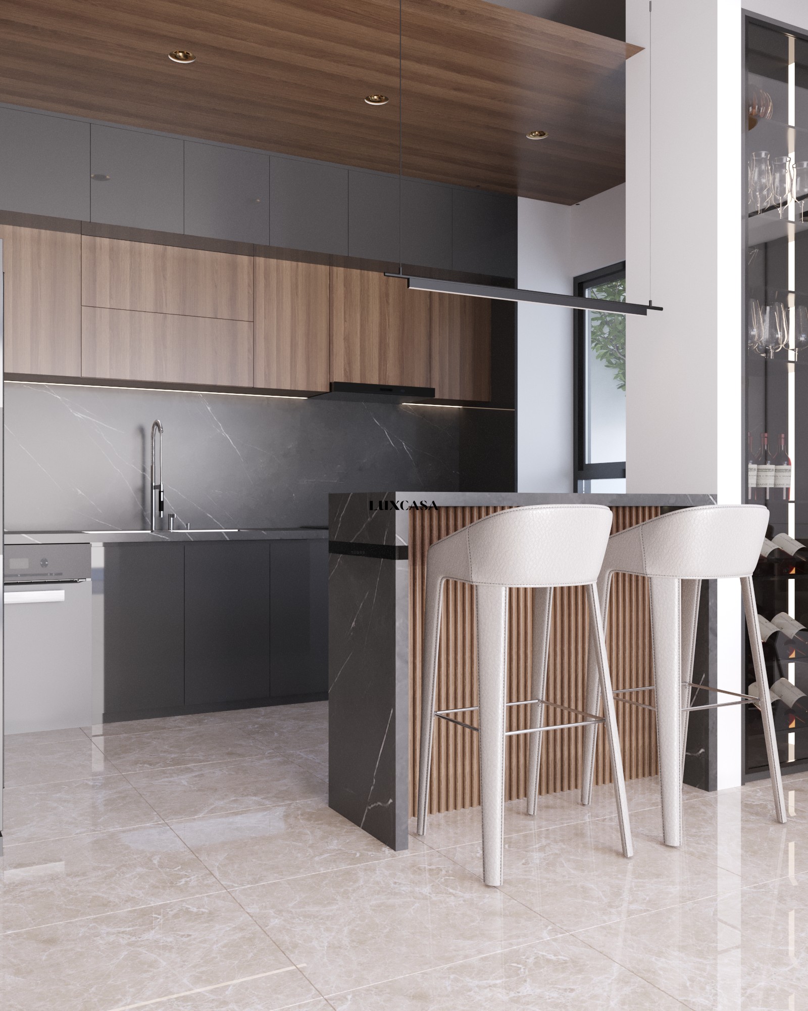 Gạch bóng 600x600mm 60LU600EM6006P