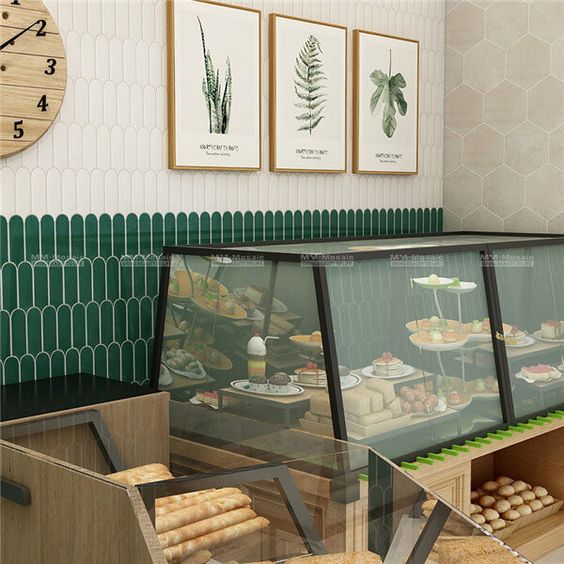 gạch mosaic lông vũ M9312 (Màu xanh đậm)