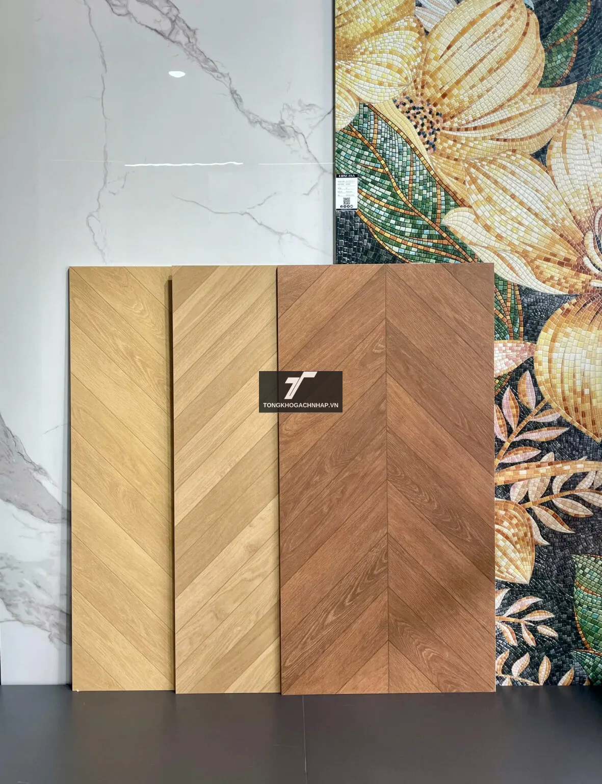 các mẫu gạch giả gỗ khổ lớn 60x120